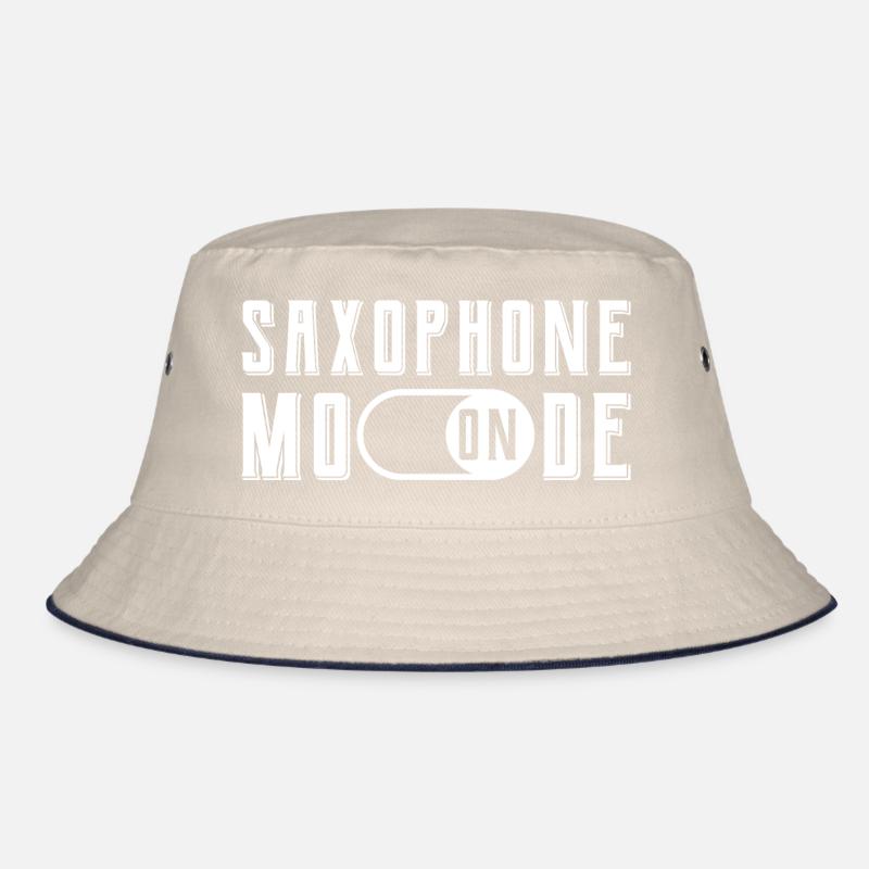 Saxophon Sprüche Bucket Hat