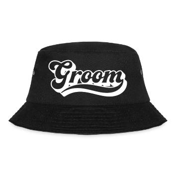 Groom Bachelor Party Men Matching Crew Squad Group - Bob - noir - Devant - Lela (165cm)