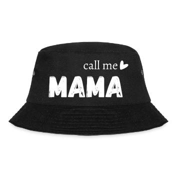 Nenn mich Mama - Bucket Hat - Schwarz - Vorne - Lela (165cm)