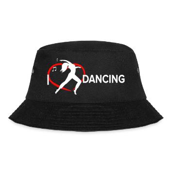 Dancing Dance Music - Bucket Hat - Schwarz - Vorne - Lela (165cm)