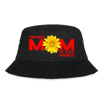 Die beste Mutter der Welt - Bucket Hat - Schwarz - Vorne - Lela (165cm)