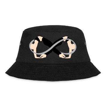 Infinite - Bucket Hat - black - Front - Lela (165cm)