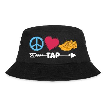 Tap Dance - Bucket Hat - black - Front - Lela (165cm)