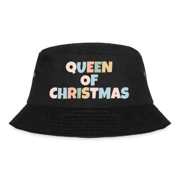Queen of CHRISTMAS - Bucket Hat - black - Front - Lela (165cm)