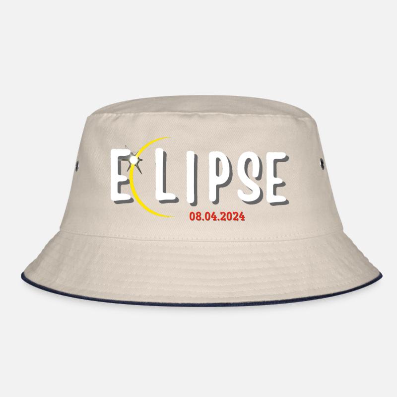 ECLIPSE 2024, ASTRONOMY LOVERS Bucket Hat