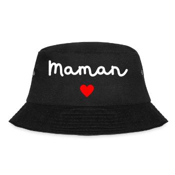 Maman cœur - Bob - noir - Devant - Lela (165cm)