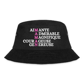 liebende Mutter bewundernswert schön mutig - Bucket Hat - Schwarz - Vorne - Lela (165cm)