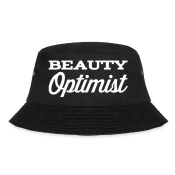 Lustige Geschenkidee Freundin - Bucket Hat - Schwarz - Vorne - Lela (165cm)
