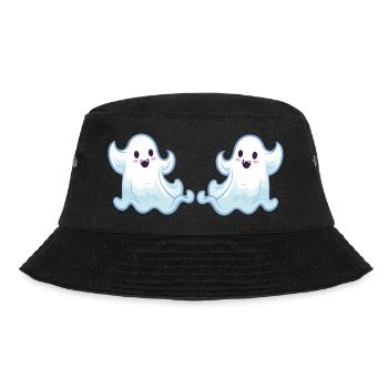 Ghost Ghost Cartoon 2 - Bucket Hat - black - Front - Lela (165cm)