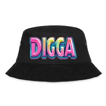 DANISH - Bucket Hat - black - Front - Lela (165cm)