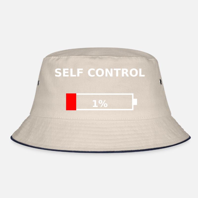 SELF CONTROL – 1% Battery Low Bucket Hat