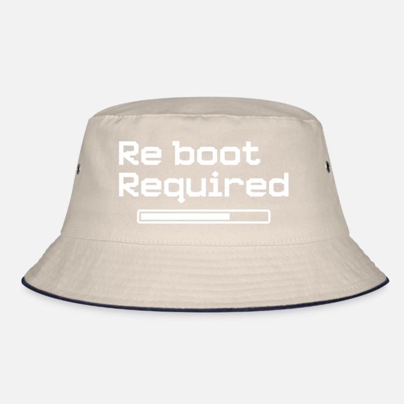 Reboot Required – Retro-Gaming-Style Bucket Hat