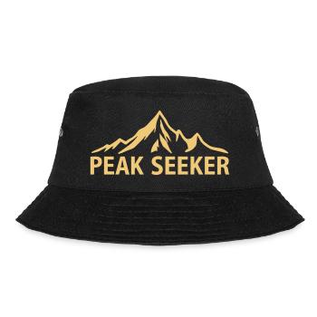 Peak Seeker Berge Alpin - Bucket Hat - Schwarz - Vorne - Lela (165cm)