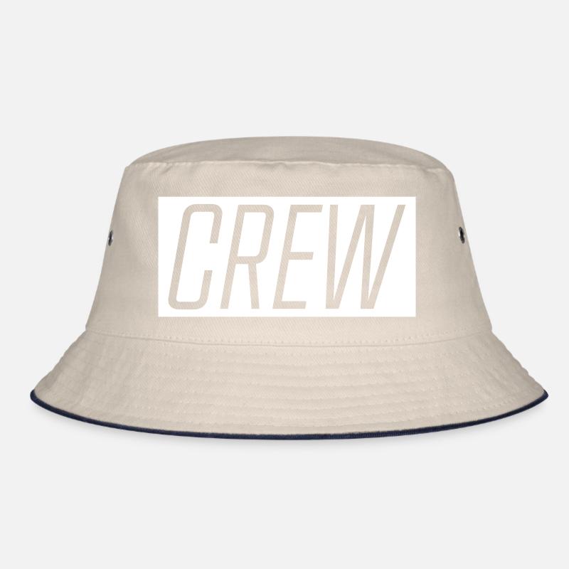 Crew Typografie Bold Bucket Hat