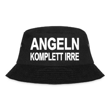 Angeln - Bucket Hat - Schwarz - Vorne - Lela (165cm)