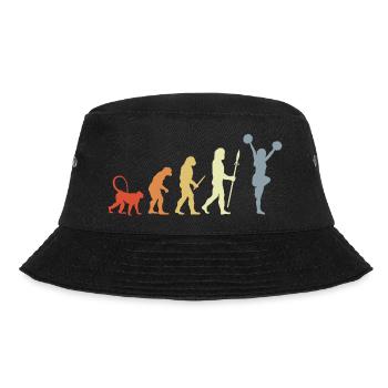 Vintage Cheerleader Evolution - Bucket Hat - black - Front - Lela (165cm)