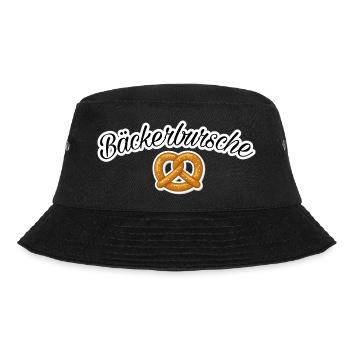 Bäckerbursche - Bucket Hat - Schwarz - Vorne