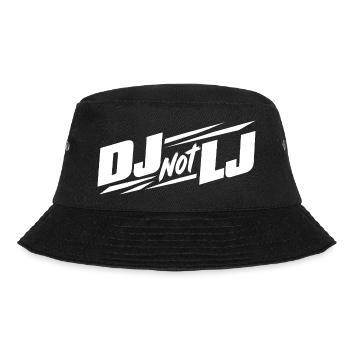 Veranstaltungstechnik DJ not LJ - Bucket Hat - Schwarz - Vorne