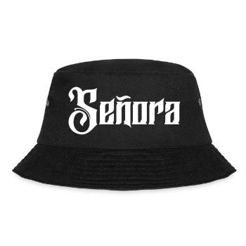 Señora Engagement Bride To Be Wedding Party - Bucket Hat - black - Front - Lela (165cm)