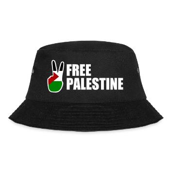 Free palestine - Bob - noir - Devant - Lela (165cm)