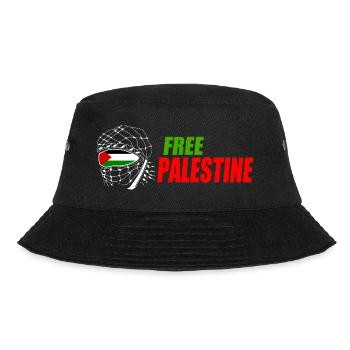 Free palestine - Bucket Hat - black - Front - Lela (165cm)