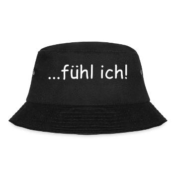 Fühl Ich! - Bucket Hat - Schwarz - Vorne - Lela (165cm)