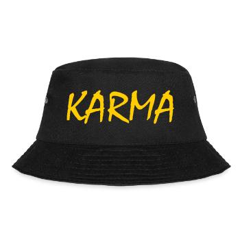 Karma - Bucket Hat - black - Front - Lela (165cm)