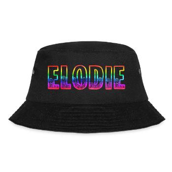 elodie rs regenbogen - Bucket Hat - Schwarz - Vorne - Lela (165cm)