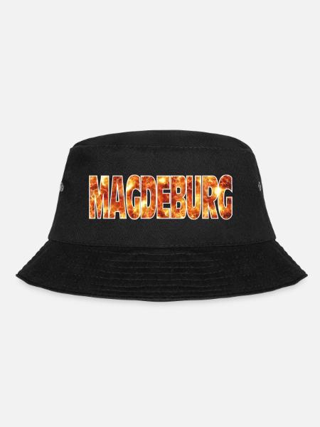 Magdeburg - Bucket Hat - Schwarz