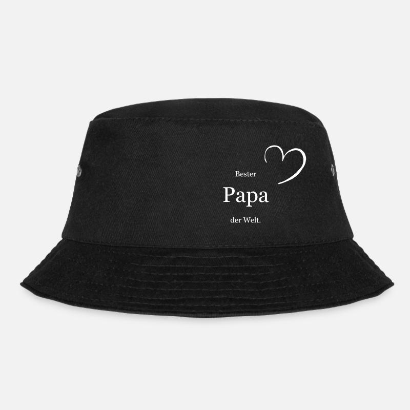 Bester Papa der Welt - Bucket Hat - Schwarz