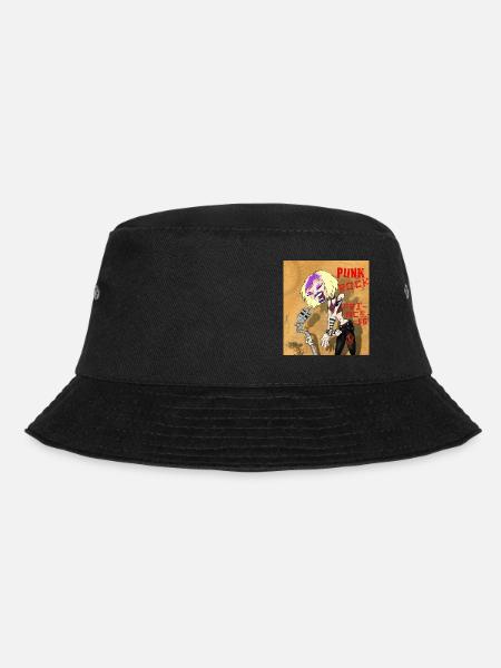 Punkrock Prinzessin - Bucket Hat - Schwarz