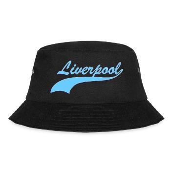 Liverpool - Bucket Hat - Schwarz - Vorne - Lela (165cm)