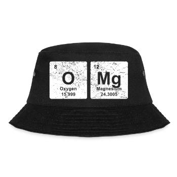 OMG CAP beanie snapback chemical elements gift - Bucket Hat - black - Front - Lela (165cm)