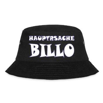 hauptsache billo - Bucket Hat - Schwarz - Vorne - Lela (165cm)