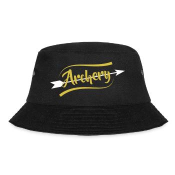 Archery arrow bow archer - Bucket Hat - black - Front - Lela (165cm)