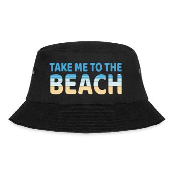Strand - Bucket Hat - Schwarz - Vorne - Lela (165cm)