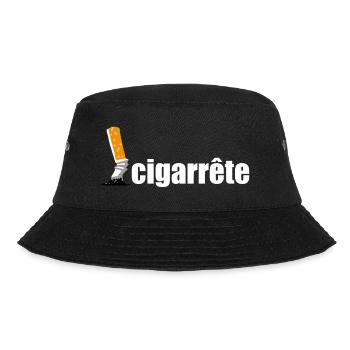 crushed cigarette - Bucket Hat - black - Front - Lela (165cm)