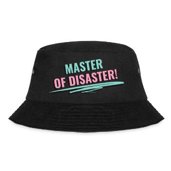Master of Disaster - Bucket Hat - black - Front - Lela (165cm)