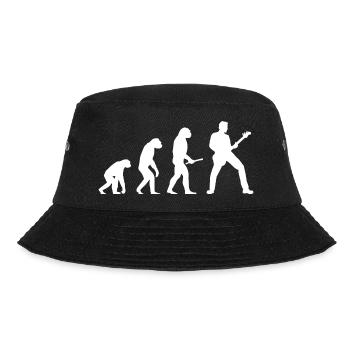 Guitar Evolution - Guitars Guitar Playercuteblacki - Bucket Hat - black - Front - Lela (165cm)