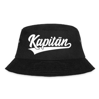 KAPITÄN KAPITÄNE SWOOSH - Bucket Hat - Schwarz - Vorne - Lela (165cm)