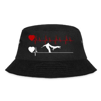 Heartbeat IGP Schutzhund Hundesport - Bucket Hat - Schwarz - Vorne - Lela (165cm)