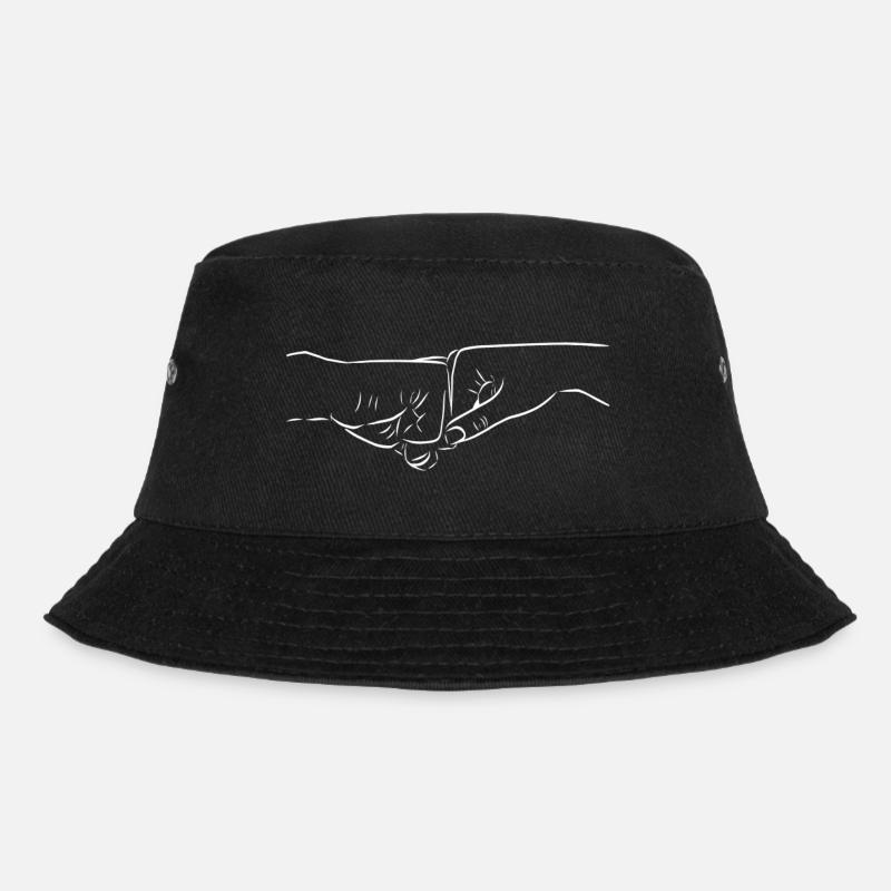 Fistbump w - Bucket Hat - Schwarz