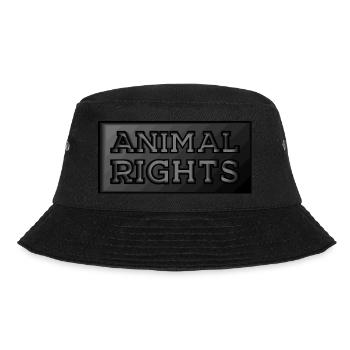 DROITS DES ANIMAUX VEGAN - Bob - noir - Devant - Lela (165cm)