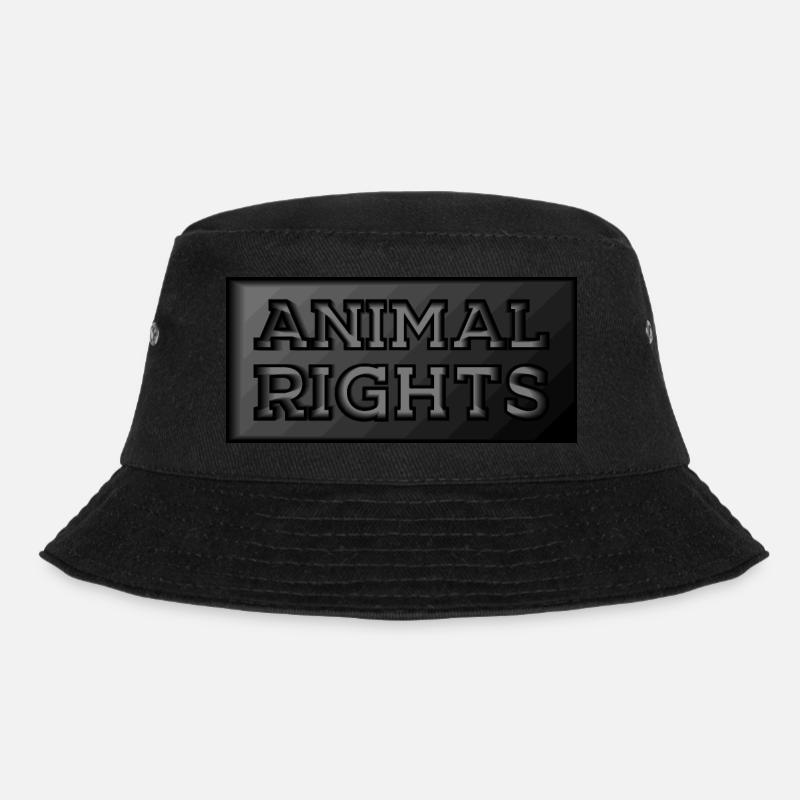 DROITS DES ANIMAUX VEGAN - Bob - noir