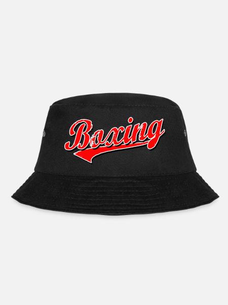 box boxing boxer mma fight kick punch sparring ko - Bucket Hat - Schwarz