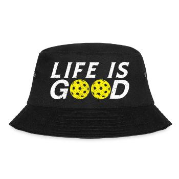 Pickleball - Bucket Hat - black - Front - Lela (165cm)