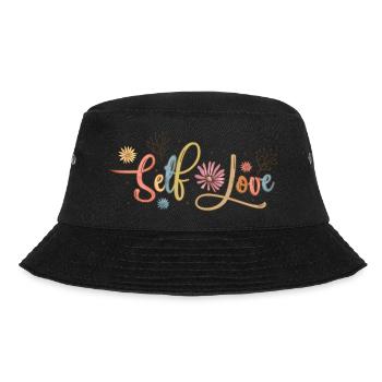 Self-Love Inspiration Energy Gift - Bucket Hat - black - Front - Lela (165cm)