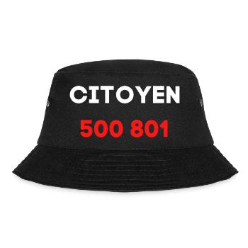 citoyen 500 801 numéro gouvernement - Bob - noir - Devant - Lela (165cm)