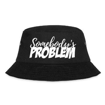 Jemandes Problem - Bucket Hat - Schwarz - Vorne - Lela (165cm)