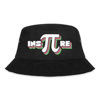 Math Teacher Inspire Pii - Bucket Hat - Schwarz - Vorne - Lela (165cm)